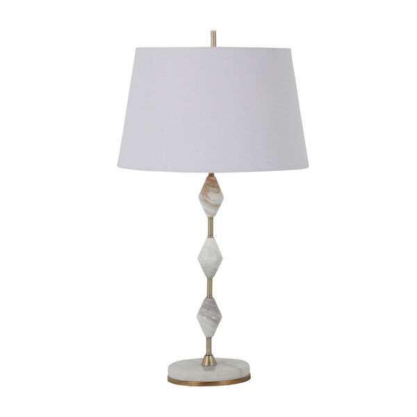 Redmond Champagne and White One-Light Table Lamp, image 1