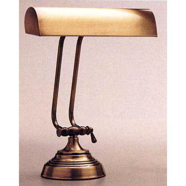 Antique Brass Piano Lamp, image 1
