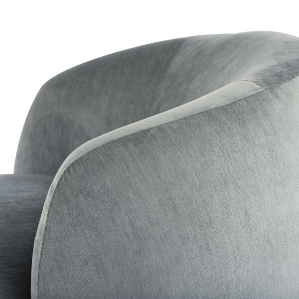 Orbit Limestone Seared Occasional Chair, image 4