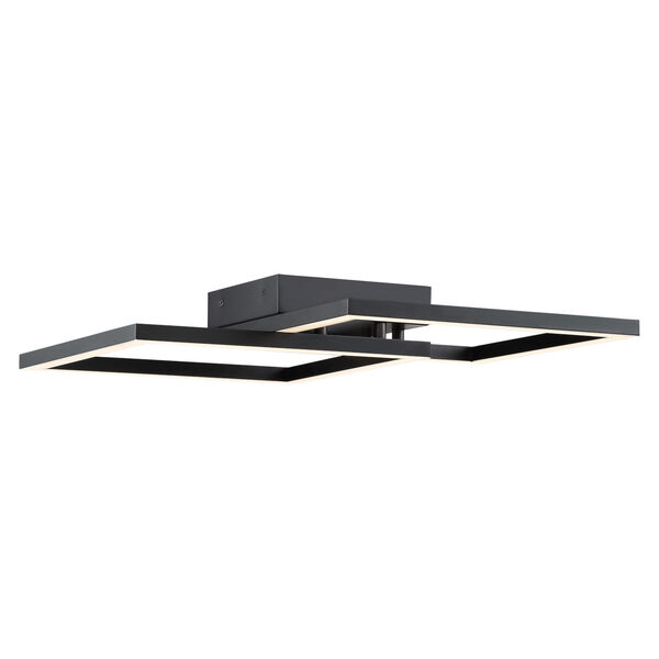 Squared Black 19-Inch Led Wall Sconce, image 5