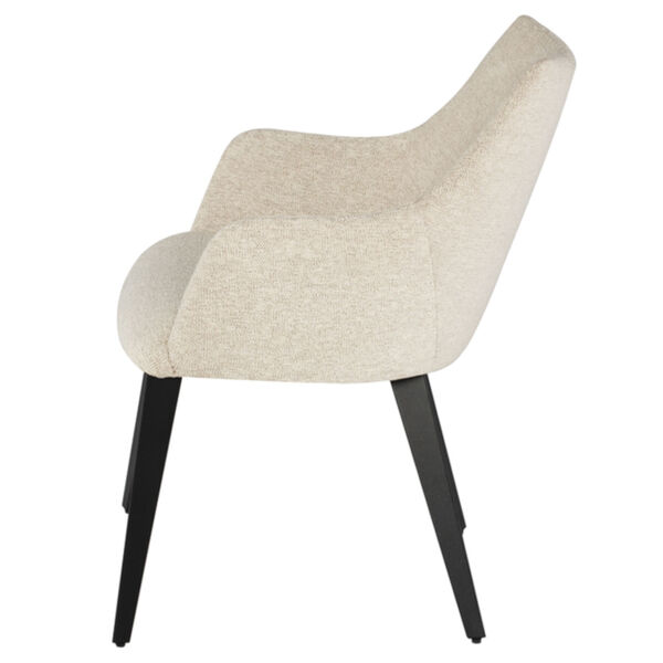 Renee Beige and Black Dining Chair, image 3