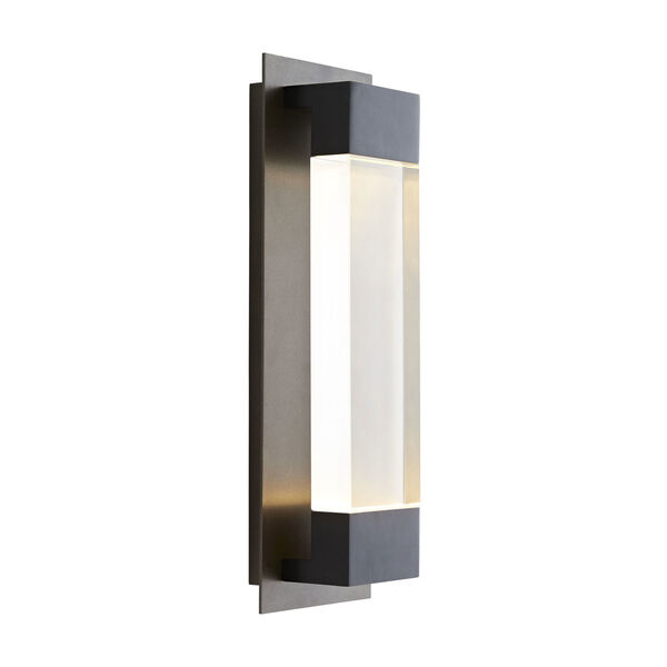 Charlie Aged Brass Two-Light LED Outdoor Wall Sconce, image 4