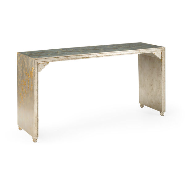 Gold and Silver Console Table, image 1
