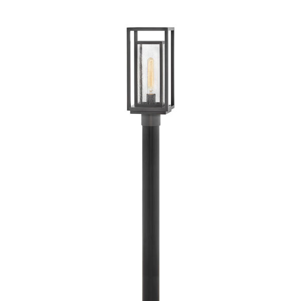 Republic Oil Rubbed Bronze One-Light Outdoor Post Mount, image 1