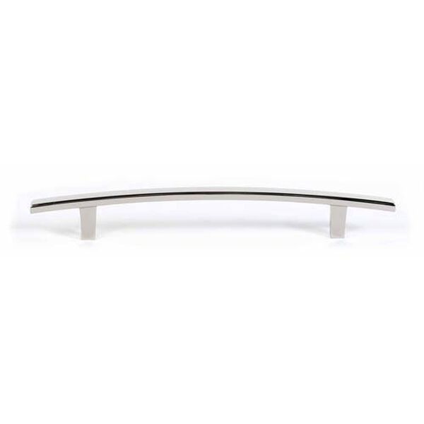 Arch Polished Nickel 6-Inch Pull, image 1