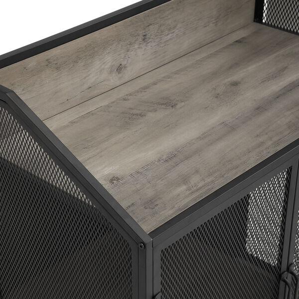 Grey Bar Cabinet, image 4