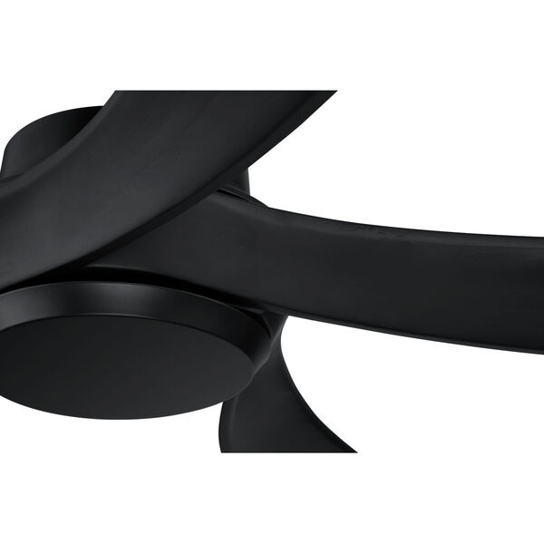 Captivate Flat Black 52-Inch Ceiling Fan, image 4