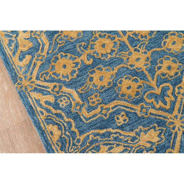Cosette Blue Rectangular: 9 Ft. 6 In. x 13 Ft. 6 In. Rug, image 4