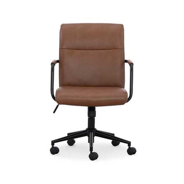 Sawyer Cognac  Metal Arm Task Chair, image 4