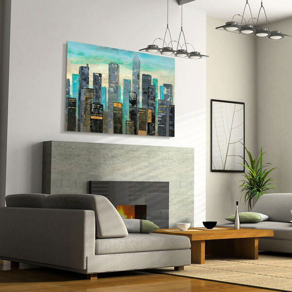 Urban Lights II Frameless Free Floating Tempered Glass Wall Art, image 5