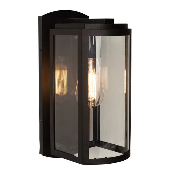 Lakewood Matte Black 13-Inch LED Outdoor Wall Sconce, image 1