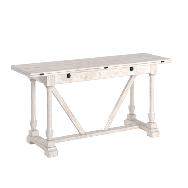 Samson White Covertible Dining Table, image 1