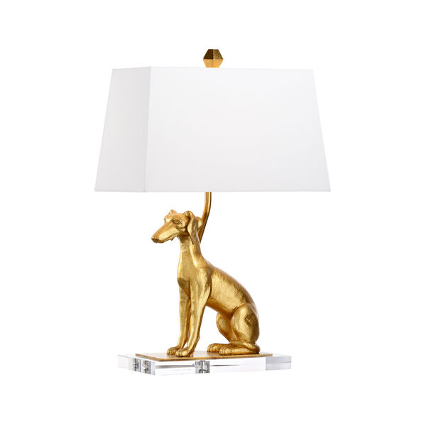 Claire Bell Gold One-Light Flossie Lamp - Left, image 1