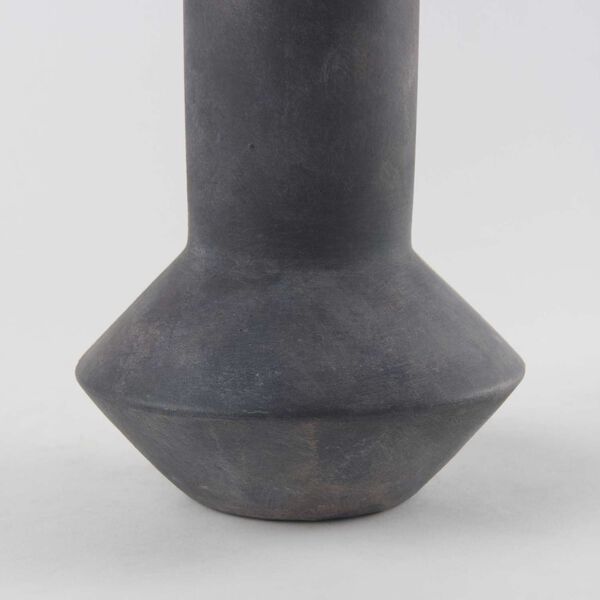 Esme Dark Gray Ceramic Vase, image 6