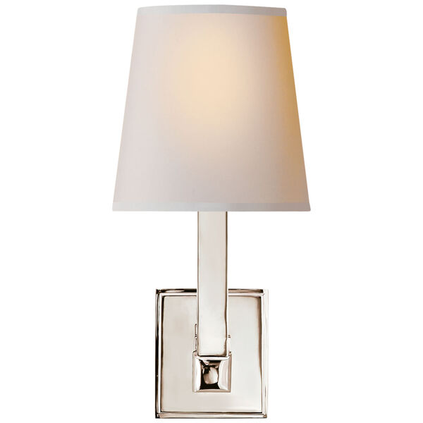 Square Tube Double Sconce By Chapman and Myers, image 1