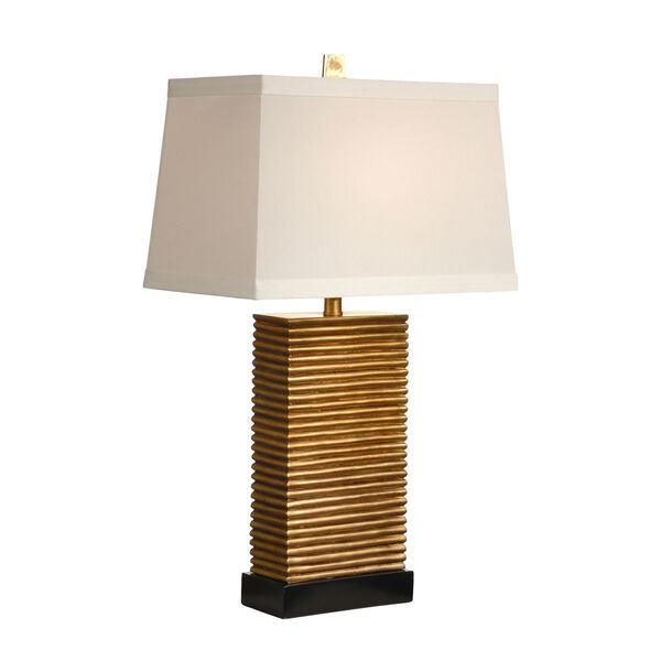 Gold One-Light 9-Inch Abbington Lamp, image 1