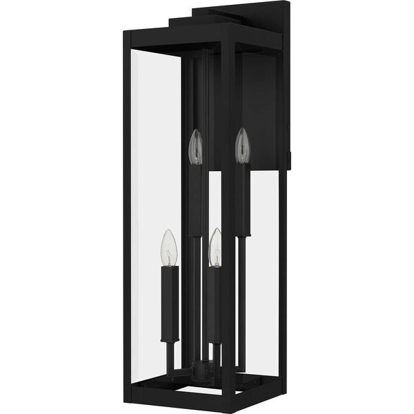 Westover Earth Black Four-Light Outdoor Wall Sconce, image 2