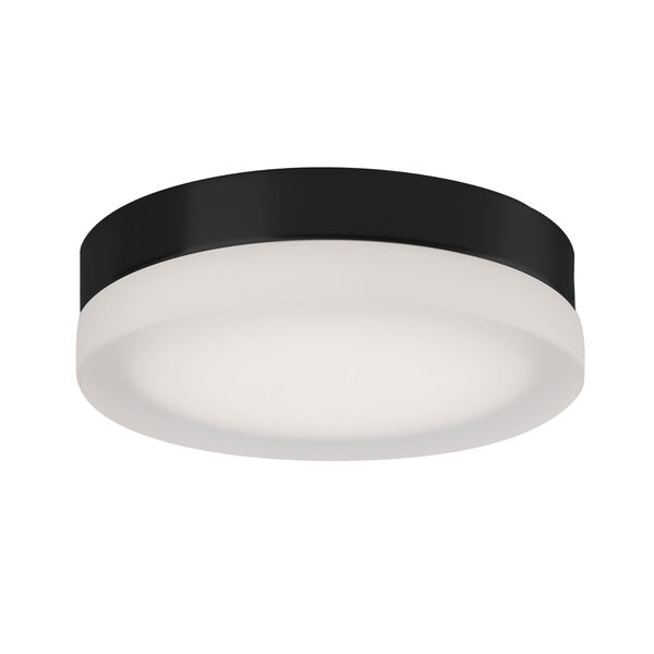 Black 11-Inch One-Light LED Flush Mount, image 1