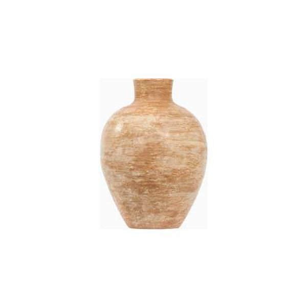 Dos Beige 13-Inch Decorative Vase, image 3