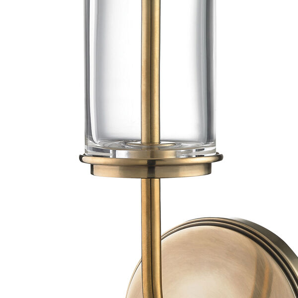 Wentworth Aged Brass One-Light Wall Sconce, image 7