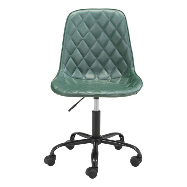 Ceannaire Green and Black Office Chair, image 4