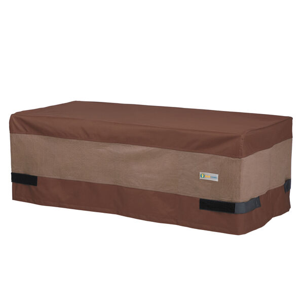 Ultimate Mocha Cappuccino 47-Inch Rectangular Patio Coffee Table Cover, image 1
