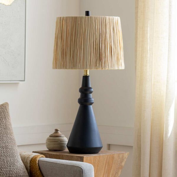 Kuta Black One-Light Table Lamp, image 2