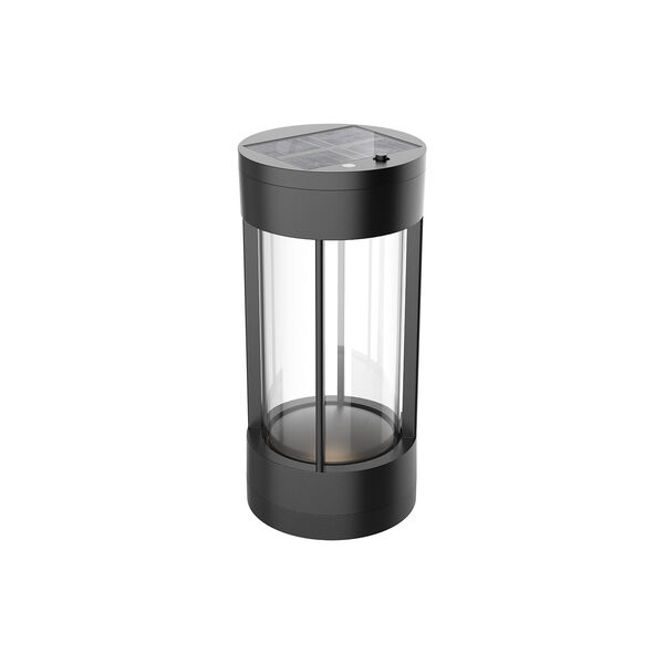 Suara Black 10-Inch LED Portable Outdoor Table Lamp, image 1