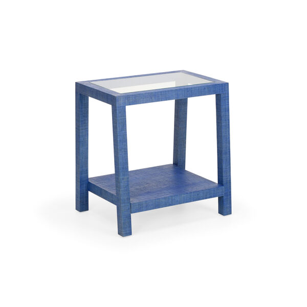 Blue 24-Inch Gaston Side Table, image 1