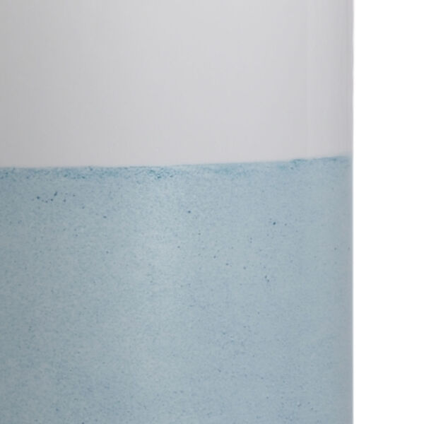 Destin Aqua Blue and White One-Light Table Lamp, image 3