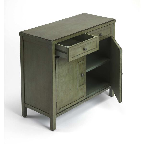 Imperial Green Console Cabinet, image 2