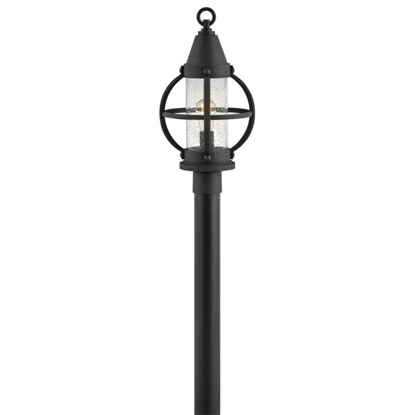 Chatham Museum Black One-Light Outdoor Post Mount, image 1
