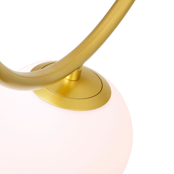 Celeste Medallion Gold Eight-Light LED Chandelier, image 5