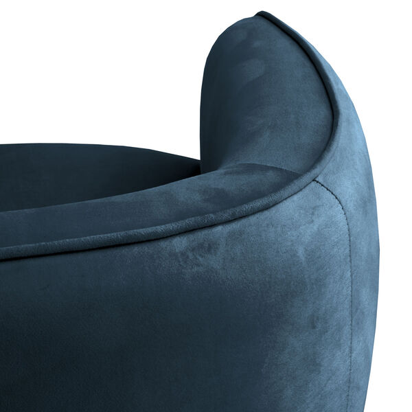 Remus Blue Upholstered Arm Chair, image 6