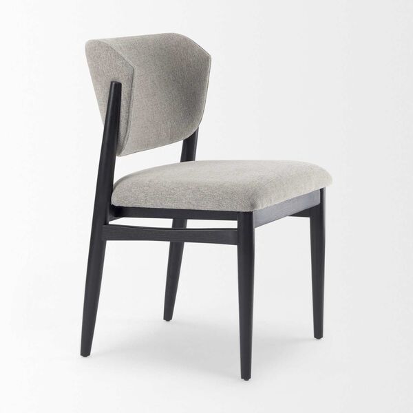 Cline Gray and Black Dining Chair, image 6