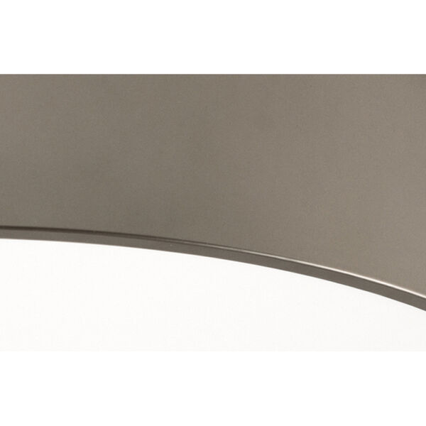 Bailey Satin Nickel 24-Inch One-Light Integrated LED Flush Mount, image 3