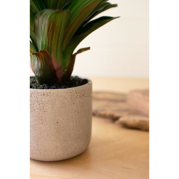 Ivory 16-Inch Artificial Succulent Plant in a Pot, image 3