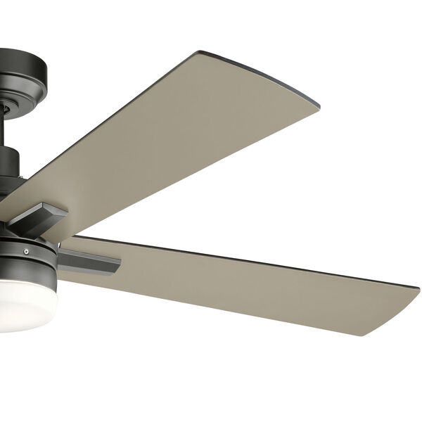 Lija Satin Black 52-Inch LED Ceiling Fan, image 4