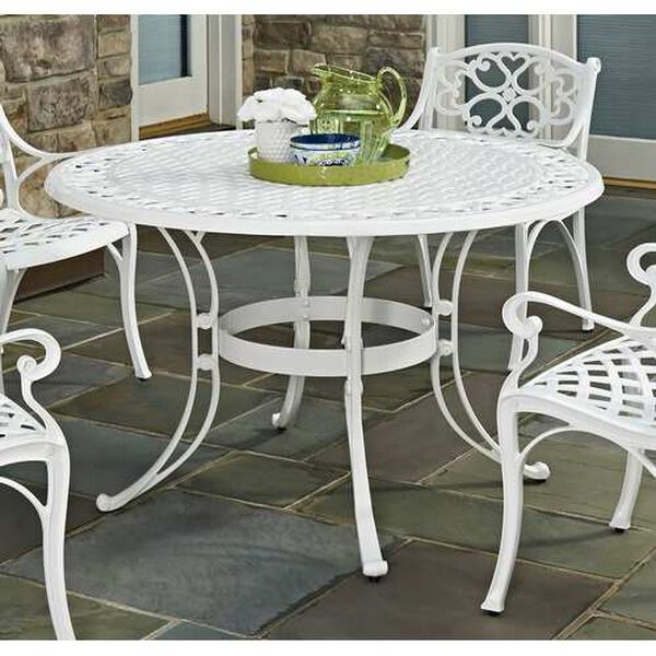 Sanibel White Outdoor Dining Table, image 3