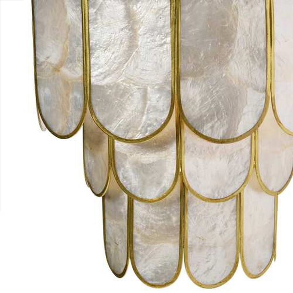 Gold One-Light Four-Tier Wall Sconce, image 3