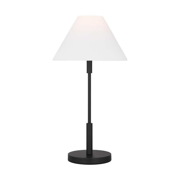 Porteau Midnight Black One-Light Medium Table Lamp by Drew and Jonathan, image 1
