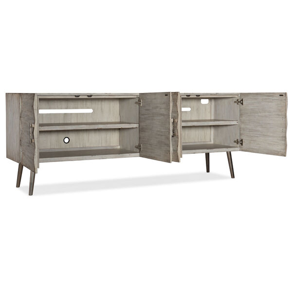Melange Almond Truxton Credenza and Entertainment Stand, image 2
