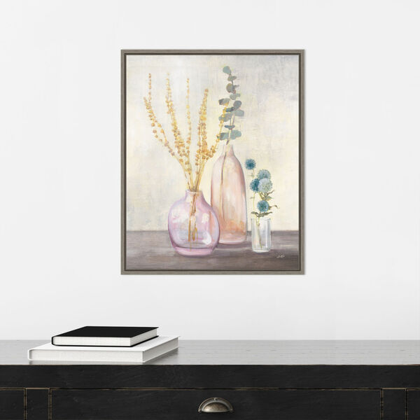 Julia Purinton Gray Autumn Vases III 16 x 20 Inch Wall Art, image 4