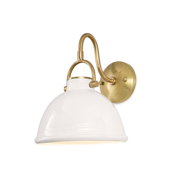 Eloise White One-Light Wall Sconce, image 1