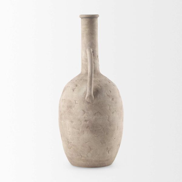 Zenni Beige Ceramic Vase, image 4
