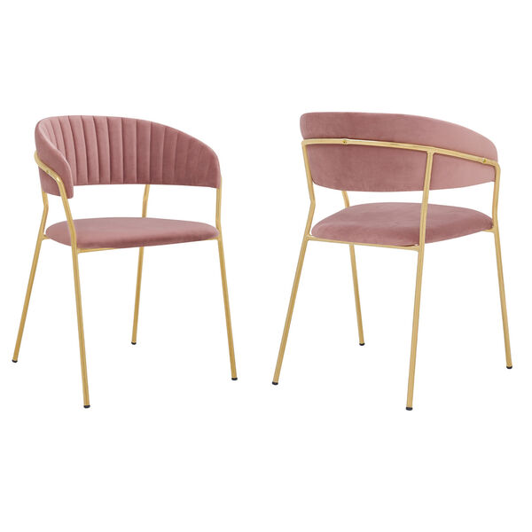 Nara Pink Dining Chair, Set of Two, image 1