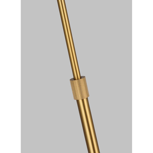 Tresa Burnished Brass LED Task Floor Lamp, image 2