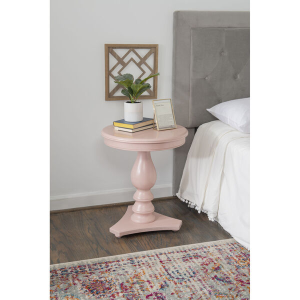 Lucy Blush Pink Side Table, image 6