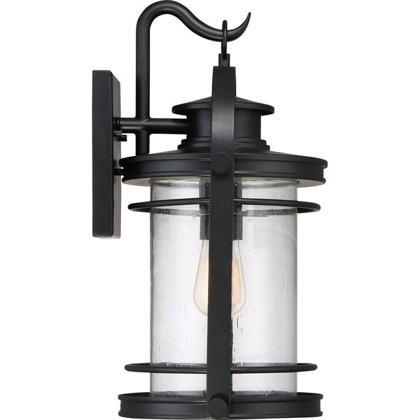 Booker Mystic Black 11-Inch One-Light Outdoor Wall Lantern, image 4