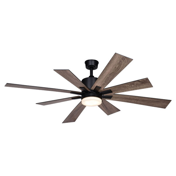 Crawford Black 60-Inch Integrated LED Ceiling Fan, image 4